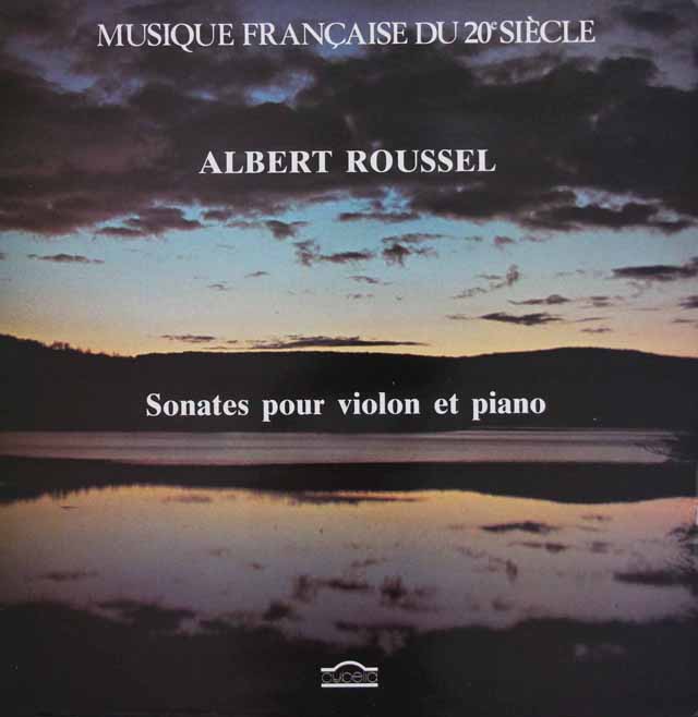 アルベルティのルーセル/ヴァイオリンソナタ第1、2番　 仏Cybelia　3897　LP レコード