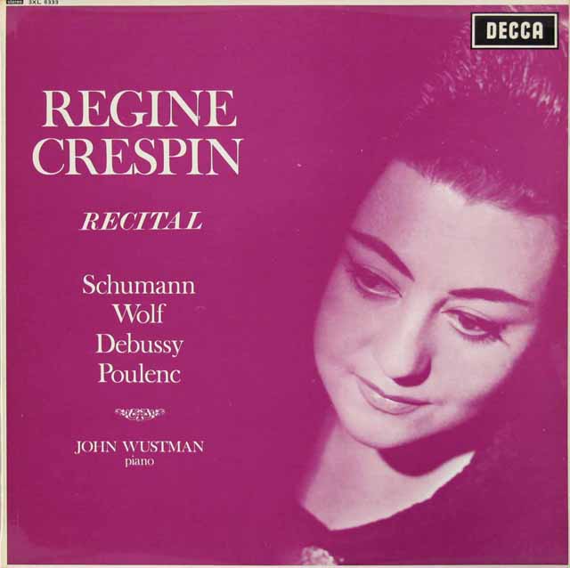 【オリジナル盤】クレスパンのリサイタル　英DECCA　3040　LP レコード