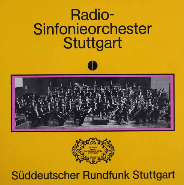 【未開封】　シュトゥットガルト放送交響楽団40周年の歩み　独SWR　3431　LP レコード
