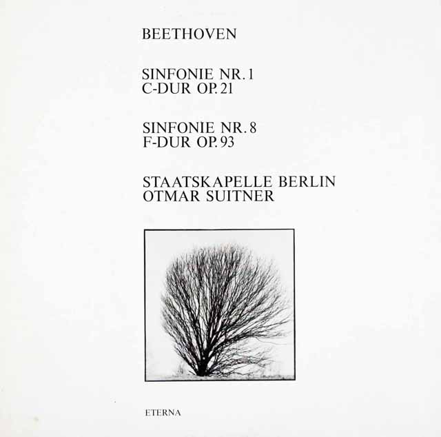 スウィトナーのベートーヴェン/交響曲第1&8番　独ETERNA　3041　LP レコード