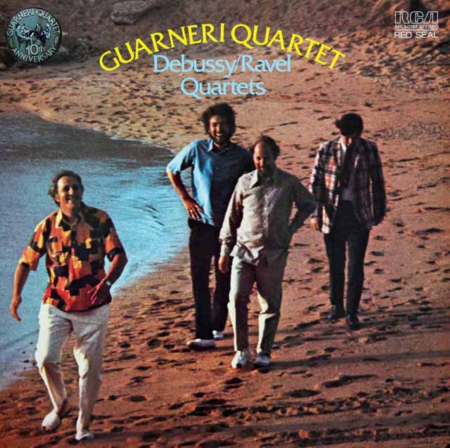 【サンプルプレス】　ガルネリ四重奏団のドビュッシー/弦楽四重奏曲ト短調　独RCA　3418　LP レコード