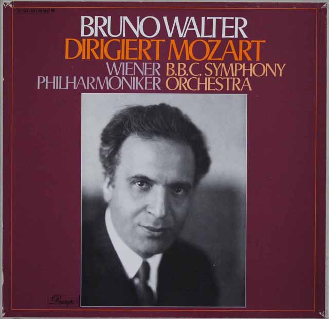 ブルーノ・ワルター、モーツァルトを振る　独Dacapo（EMI）　3041　LP レコード