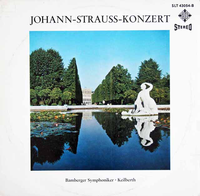 カイルベルトのJ.シュトラウス・コンサート　独TELEFUNKEN　3045　LP レコード