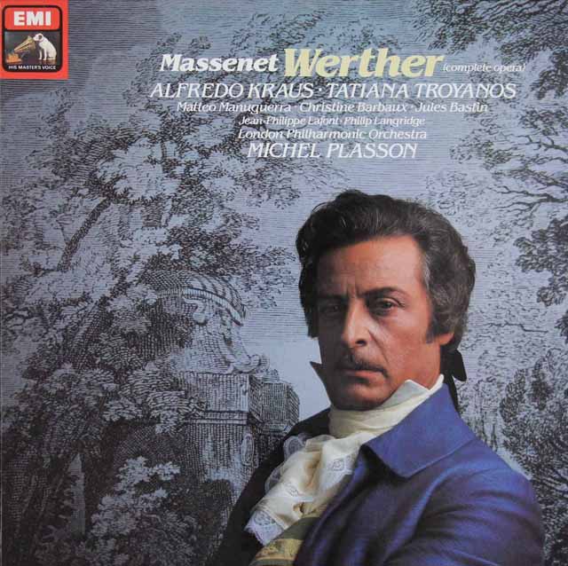 プラッソンのマスネ/歌劇「ウエルテル」　英EMI　3045　LP レコード
