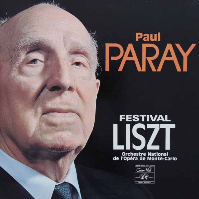 パレーのリスト/レ・プレリュードほか　独Concert Hall　3424　LP レコード