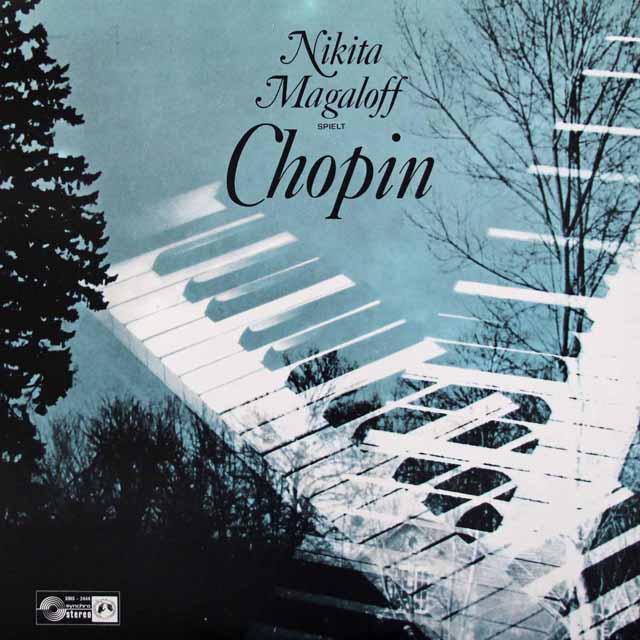 マガロフのショパン/ピアノ曲集　独Concert Hall　3424　LP レコード