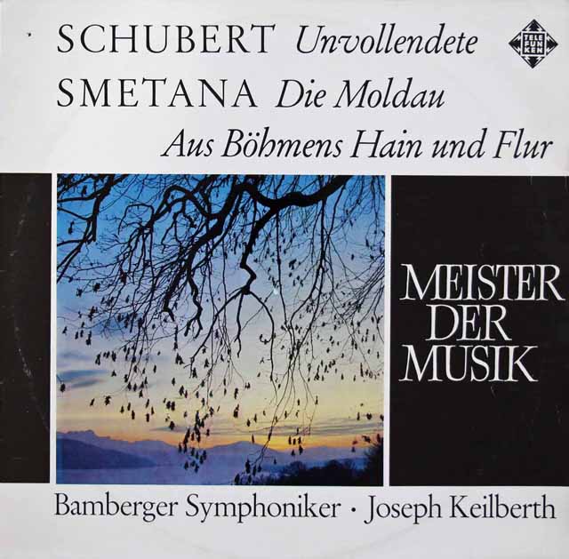 カイルベルトのシューベルト/交響曲第8番「未完成」ほか　独TELEFUNKEN　3046　LP レコード