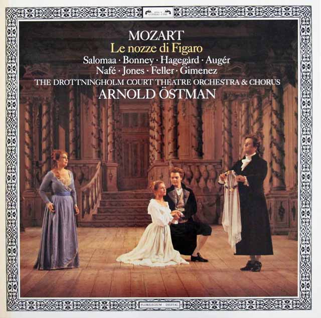 エストマンのモーツァルト/「フィガロの結婚」全曲　独DECCA　3046　LP レコード