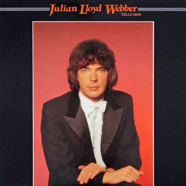 ジュリアン・ロイド・ウェッバーの”チェロ・マン”　ファリャ、バッハ他の小曲集　独RCA　3426　LP レコード
