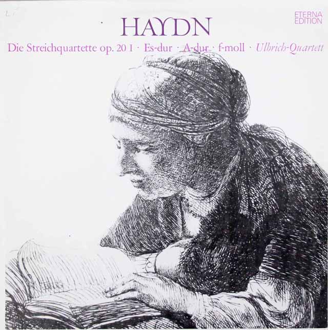 ウルブリヒ四重奏団のハイドン/弦楽四重奏曲第31番、35番 & 36番　独ETERNA　3048　LP レコード