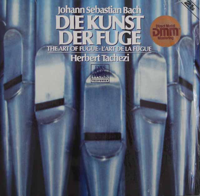 【未開封】　タヘツィのバッハ/「フーガの技法」　独TELDEC　3737　LP レコード