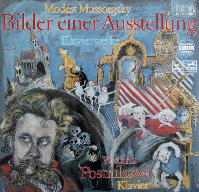 【未開封】　ポストニコワのムソルグスキー/「展覧会の絵」ほか　独Eurodisc　3737　LP レコード