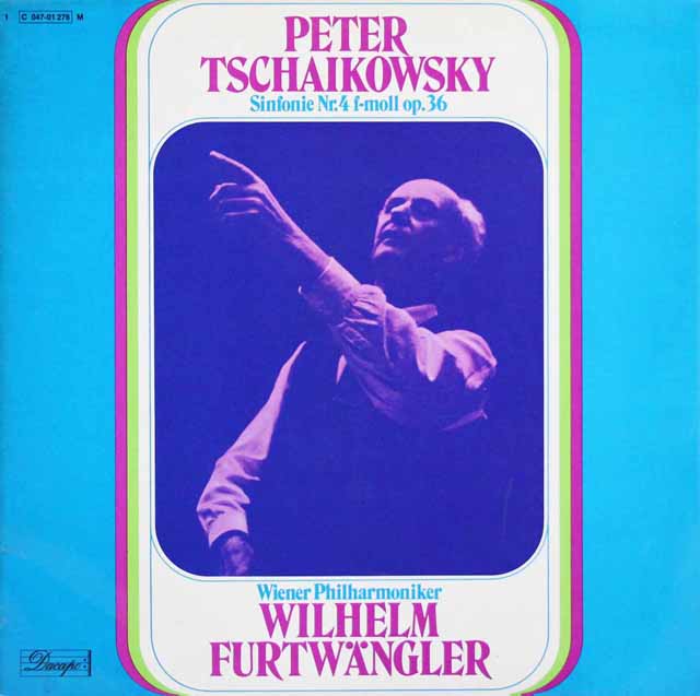 フルトヴェングラーのチャイコフスキー/交響曲第4番　独Dacapo（EMI）　3103　LP レコード