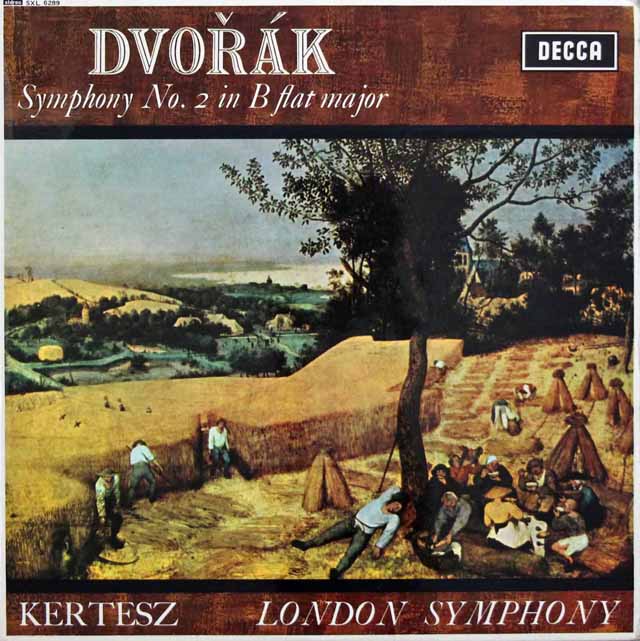 ケルテスのドヴォルザーク/交響曲第2番　英DECCA　3103　LP レコード