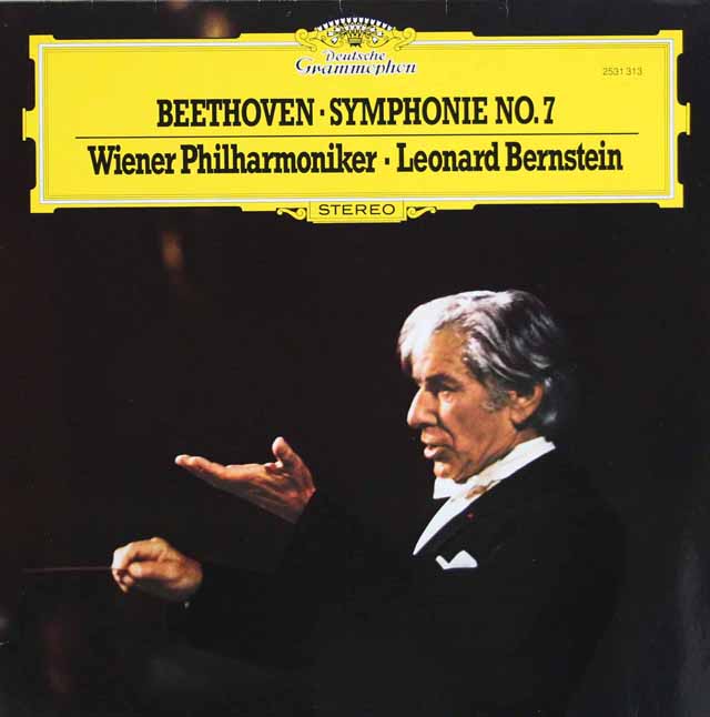 バーンスタインのベートーヴェン/交響曲第7番　独DGG　3497　LP レコード
