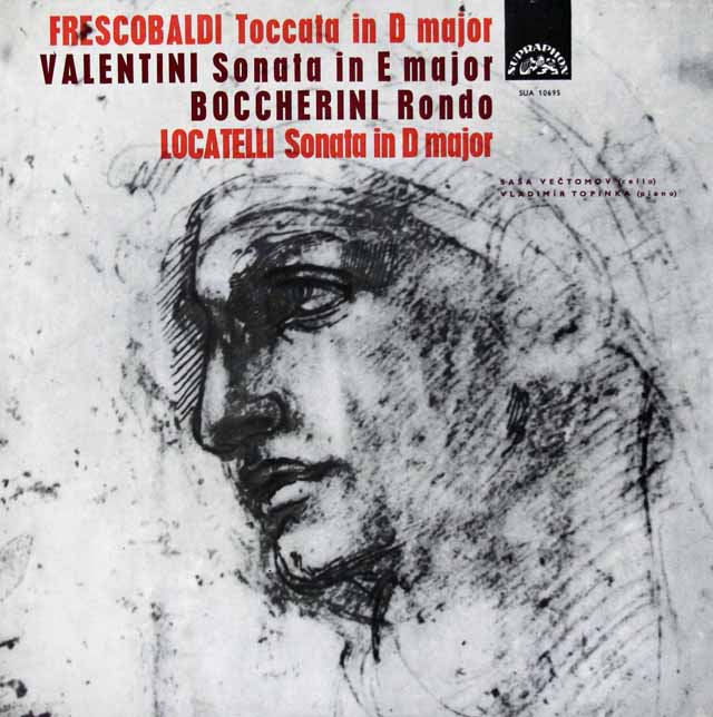 ヴェチュトモフのフレスコバルディ/トッカータ ニ長調ほか　チェコSUPRAPHON　3738　LP レコード