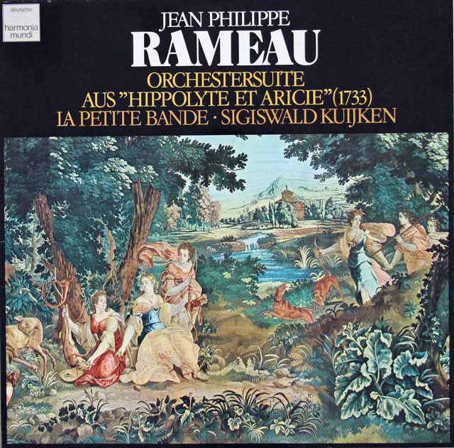 クイケンのラモー/「イポリートとアリシー」　独HM　3738　LP レコード