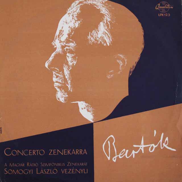 LP レコード ラースローのバルトーク/管弦楽のための協奏曲 ハンガリーQualiton 3496