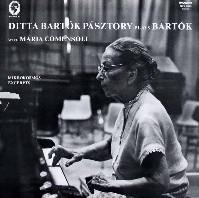 バルトーク＝パーストリらのバルトーク/ミクロコスモス抜粋ほか　ハンガリーHUNGAROTON　3739　LP レコード