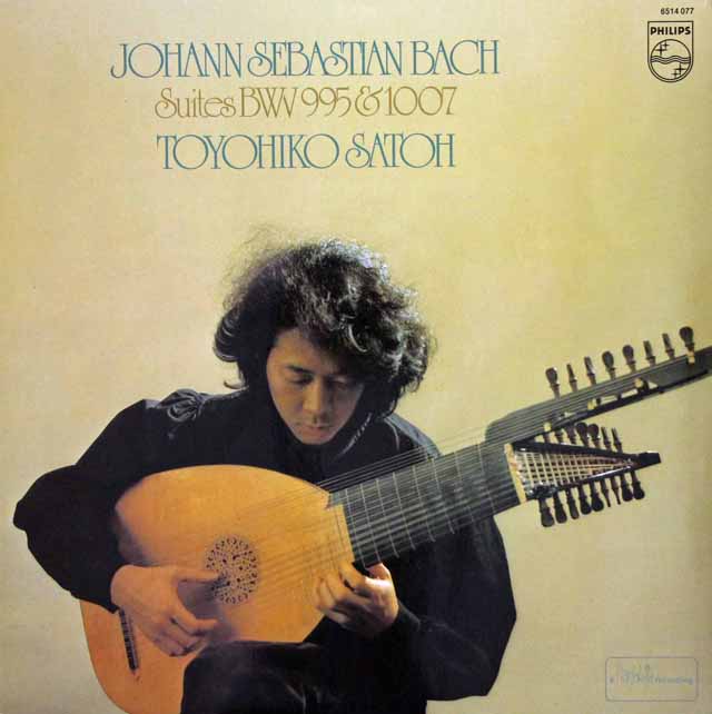 佐藤豊彦のバッハ/組曲ト短調ほか　蘭PHILIPS　3496　LP レコード
