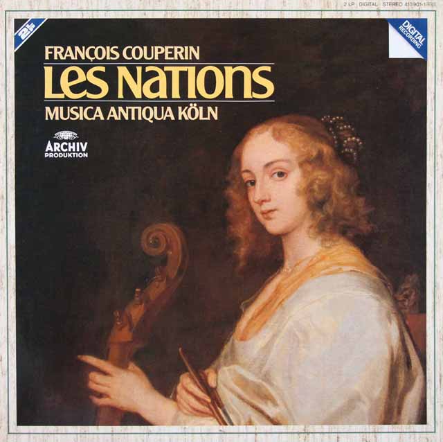 ムジカ・アンティクヮ・ケルンのクープラン/「諸国の人々」　独ARCHIV　3737　LP レコード