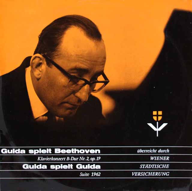 グルダのベートーヴェン/ピアノ協奏曲第2番ほか　独amadeo　3430　LP レコード