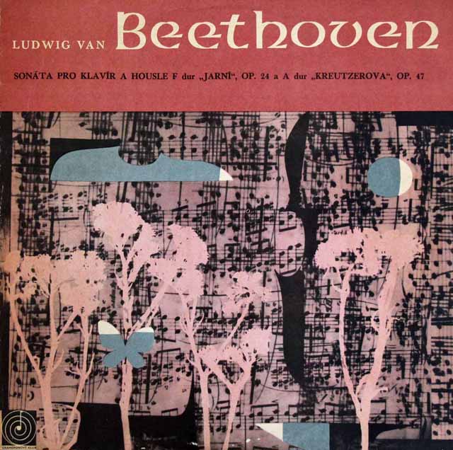 スーク&パネンカのベートーヴェン/「クロイツェル」＆「春」　チェコSUPRAPHON　3111　LP レコード