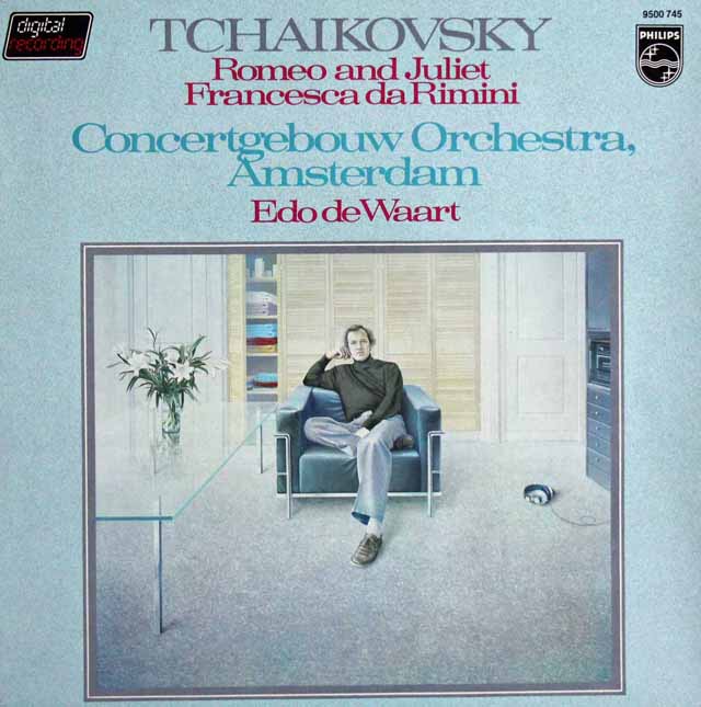 デ・ワールトのチャイコフスキー/「ロメオとジュリエット」、「フランチェスカ・ダ・リミニ」　蘭PHILIPS　3435　LP レコード