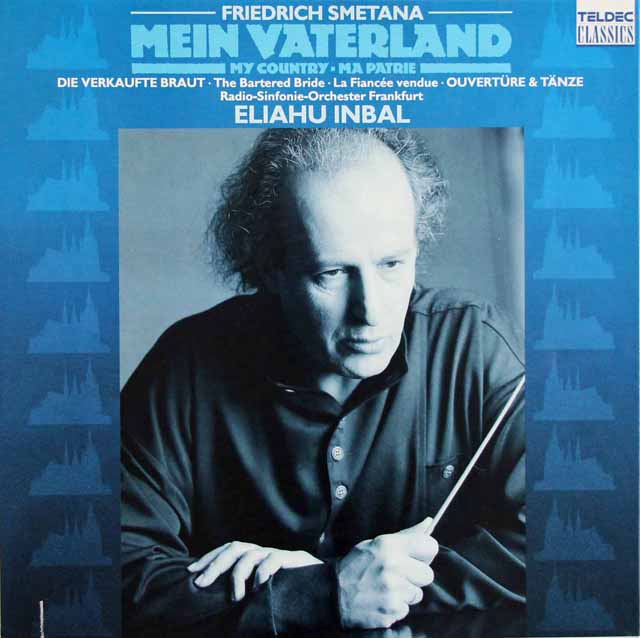 インバルのスメタナ/「わが祖国」全曲　独TELDEC　3495　LP レコード