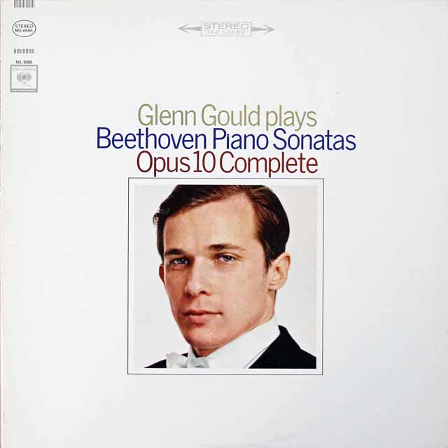 グールドのベートーヴェン/ピアノソナタ第5-7番　米Columbia　3740　LP レコード