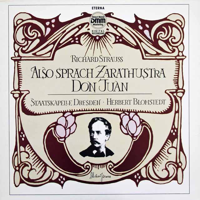 ブロムシュテットのR.シュトラウス/「ツァラトゥストラ」、「ドン・ファン」　独ETERNA　3495　LP レコード