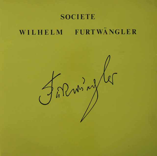 フルトヴェングラーのワーグナー/「トリスタンとイゾルデ」より　仏WF協会　3742　LP レコード