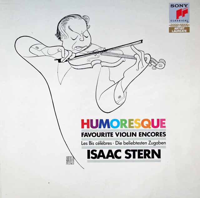 スターンの「ユーモレスク」/愛奏小曲集　独Sony Classical　3495　LP レコード