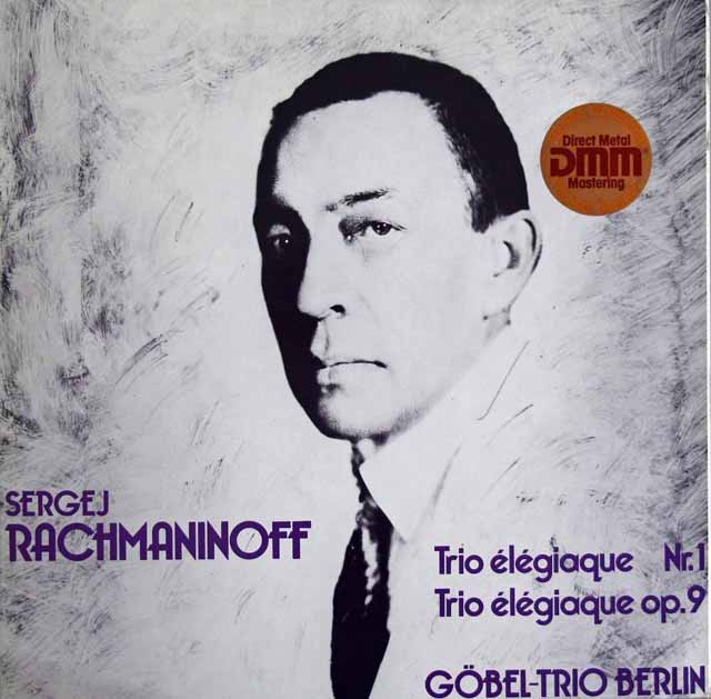 ゲーベル・トリオのラフマニノフ/悲しみの三重奏曲第1、2番　独THOROFON　3494　LP レコード