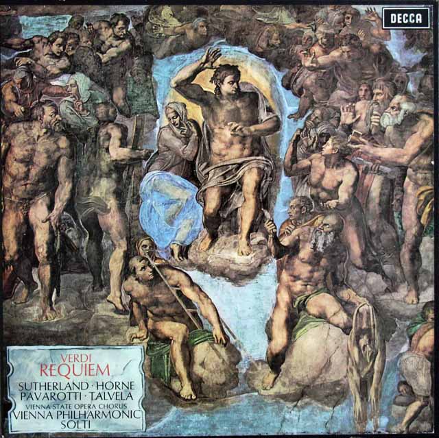 ショルティのヴェルディ/「レクイエム」 　英DECCA　3494　LP レコード