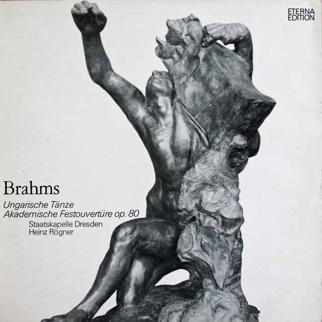 レーグナーのブラームス/ハンガリー舞曲集、大学祝典序曲　独ETERNA　3494　LP レコード