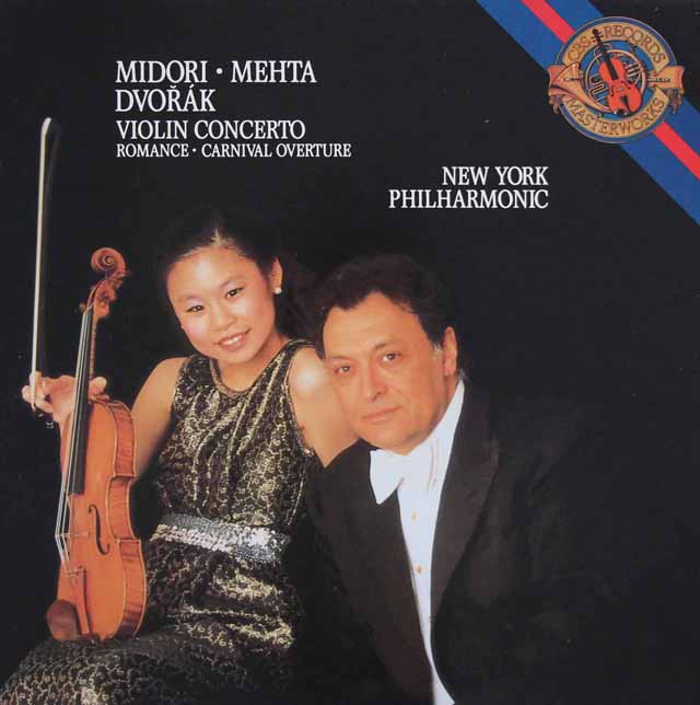 五嶋みどり&メータのドヴォルザーク/ヴァイオリン協奏曲ほか　蘭CBS　3123　LP レコード