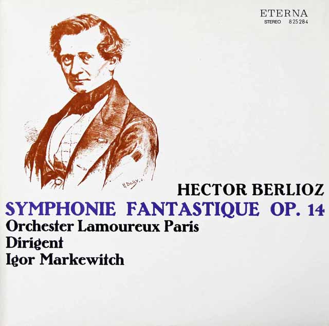 マルケヴィチのベルリオーズ/幻想交響曲 　独ETERNA　3125　LP レコード
