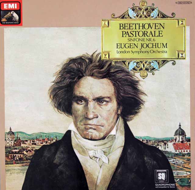 ヨッフムのベートーヴェン/交響曲第6番「田園」　独EMI　3126　LP レコード