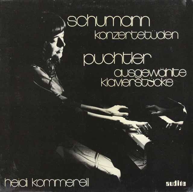 コメレルのシューマン/パガニーニの奇想曲による6つの演奏会用練習曲ほか　独FSM　3440　LP レコード