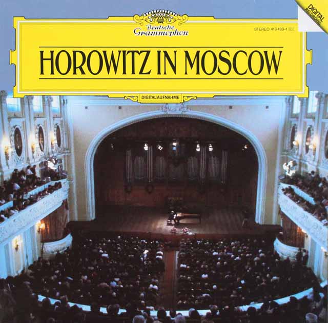 ホロヴィッツ/モスクワライヴ1986　独DGG　3441　LP レコード