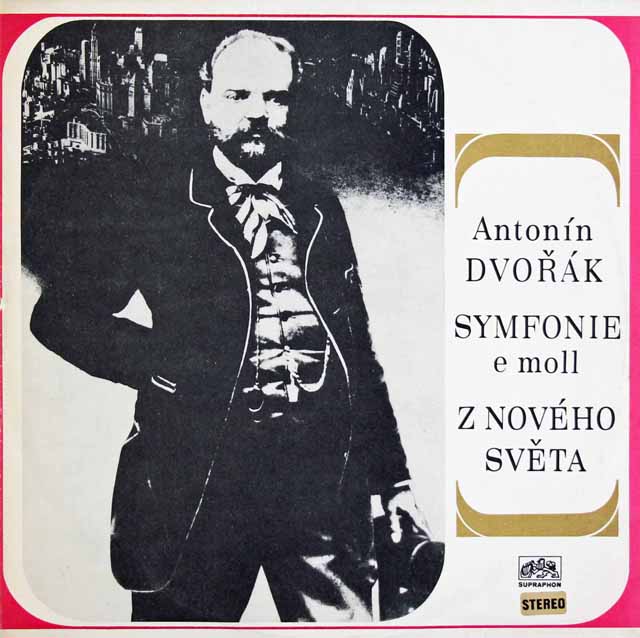 アンチェルのドヴォルザーク/交響曲第9番「新世界より」　チェコスロヴァキアSUPRAPHON　3128　LP レコード