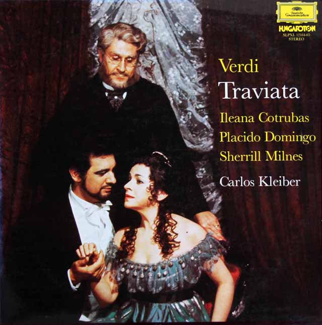 クライバーのヴェルディ/「椿姫」　ハンガリーHUNGAROTON　3129　LP レコード
