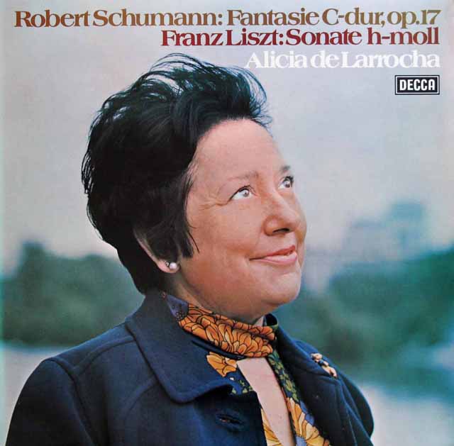 ラローチャのシューマン/「幻想曲」ほか　独DECCA　3129　LP レコード