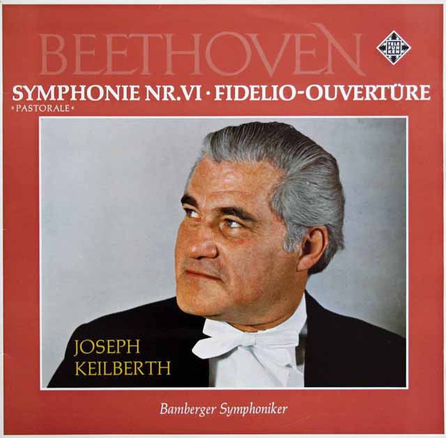 カイルベルトのベートーヴェン/交響曲第6番「田園」ほか　独TELEFUNKEN　3130　LP レコード