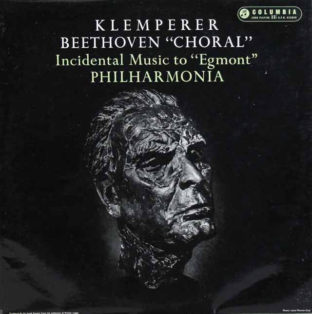 クレンペラーのベートーヴェン/交響曲第9番「合唱付き」ほか　英Columbia　3493　LP レコード