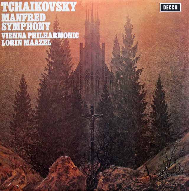 【オリジナル盤】　マゼールのチャイコフスキー/マンフレッド交響曲　英DECCA　3132　LP レコード