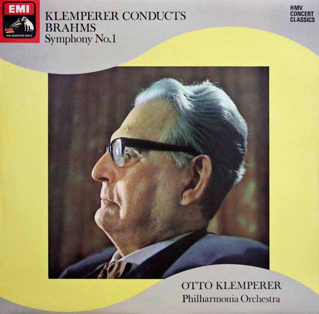 クレンペラーのブラームス/交響曲第1番　英EMI　3132　LP レコード