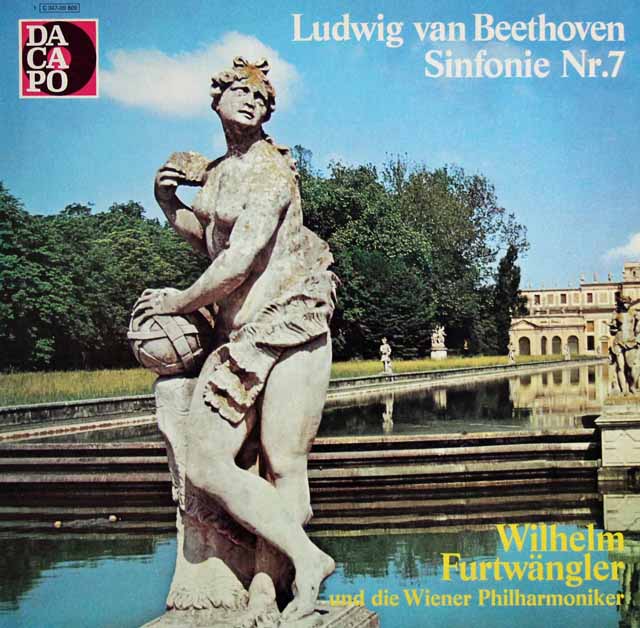 フルトヴェングラーのベートーヴェン/交響曲第7番　独EMI　3745　LP レコード
