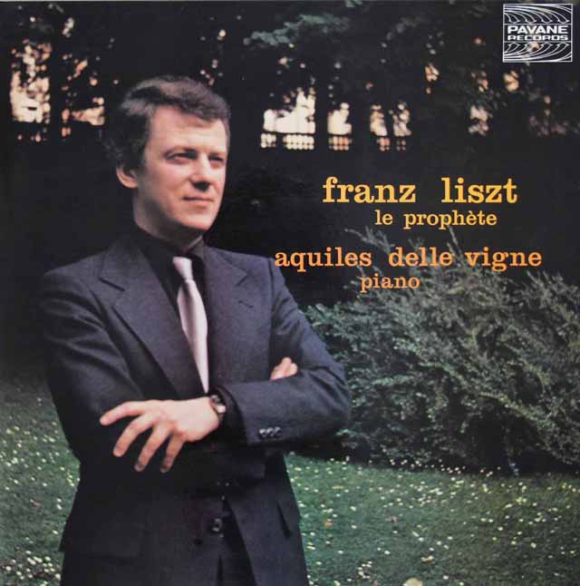 アキルズ・デル・ビンのリスト/「ダンテを読んで」ほか　仏PAVANE RECORDS　3803　LP レコード